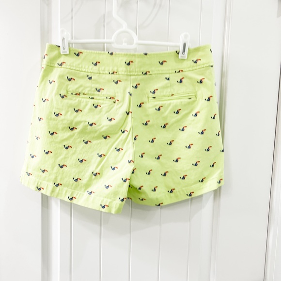 Juniper and Lime Toucan Print Lime Green Shorts Size 6 - Picture 5 of 8